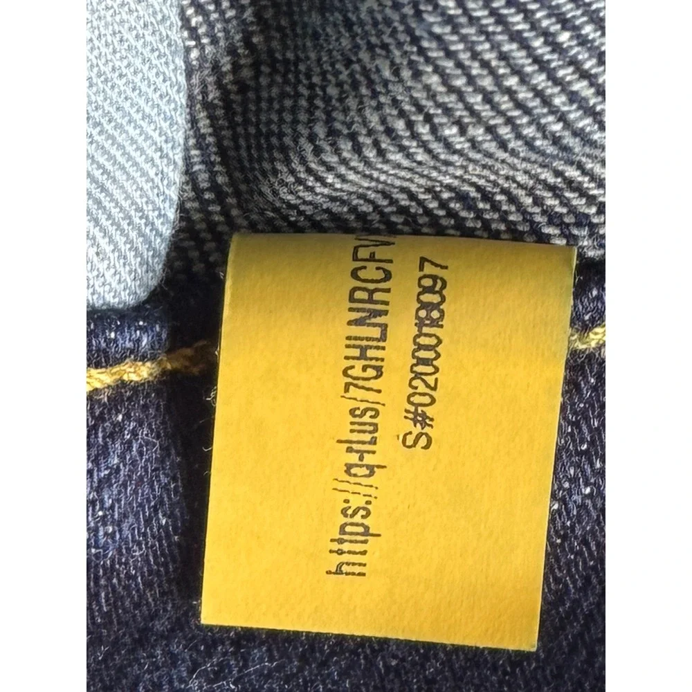 Polo Ralph Lauren Hampton Relaxed Straight Jeans Mens 36x34 Dark Wash Indigo